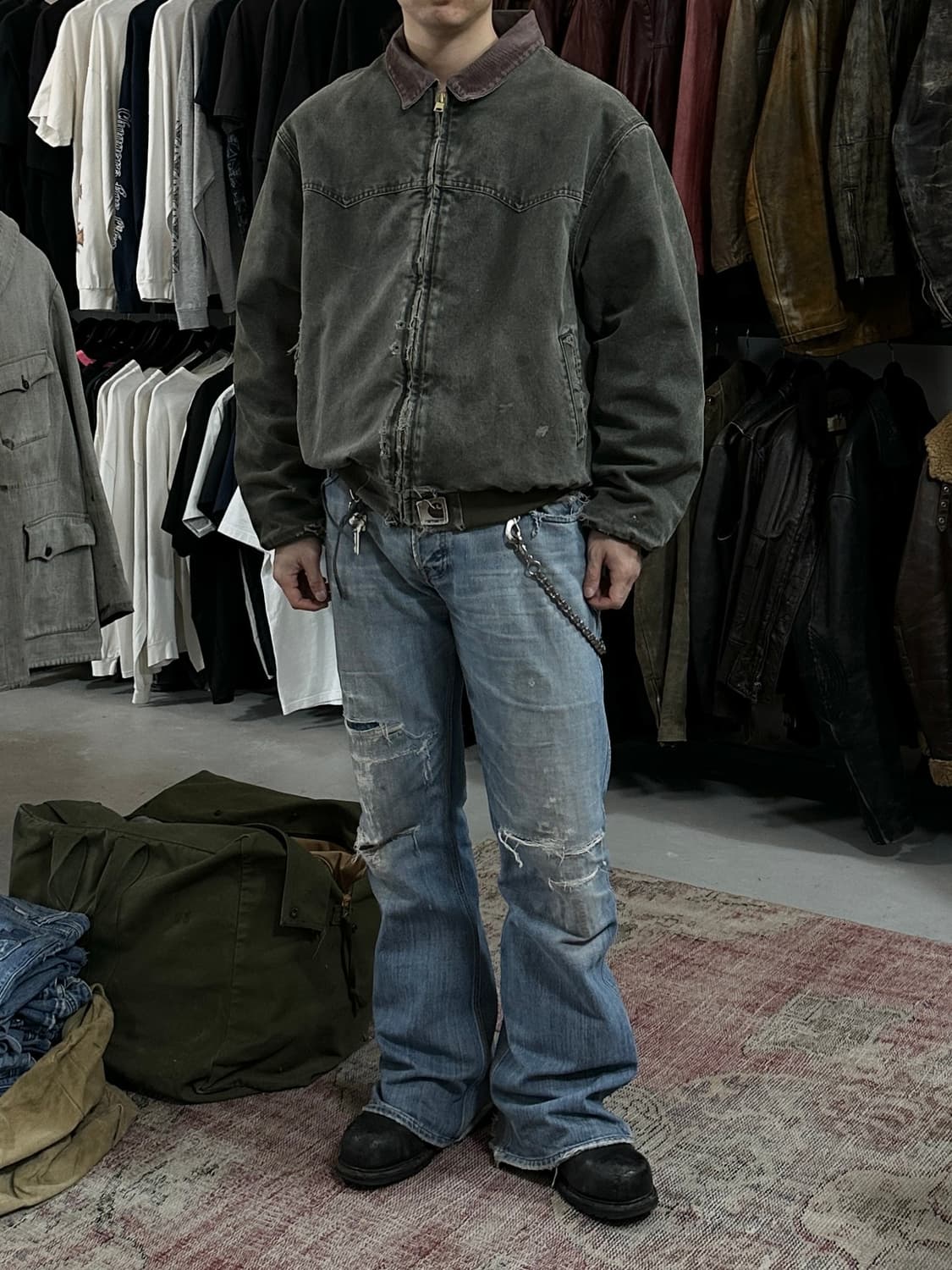 00's OG 칼하트 J14 산타페 자켓 칼하트 MOS 디트로이트 상품이미지2