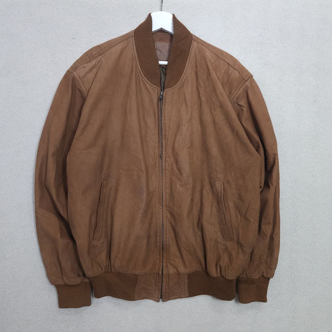 빈티지 양가죽 봄버 자켓 상품이미지1
