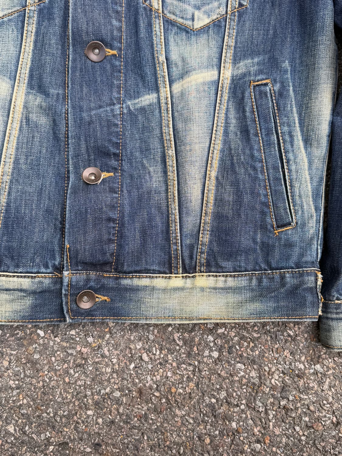 90s STREET RACERS Custom Denim Jacket 상품이미지4