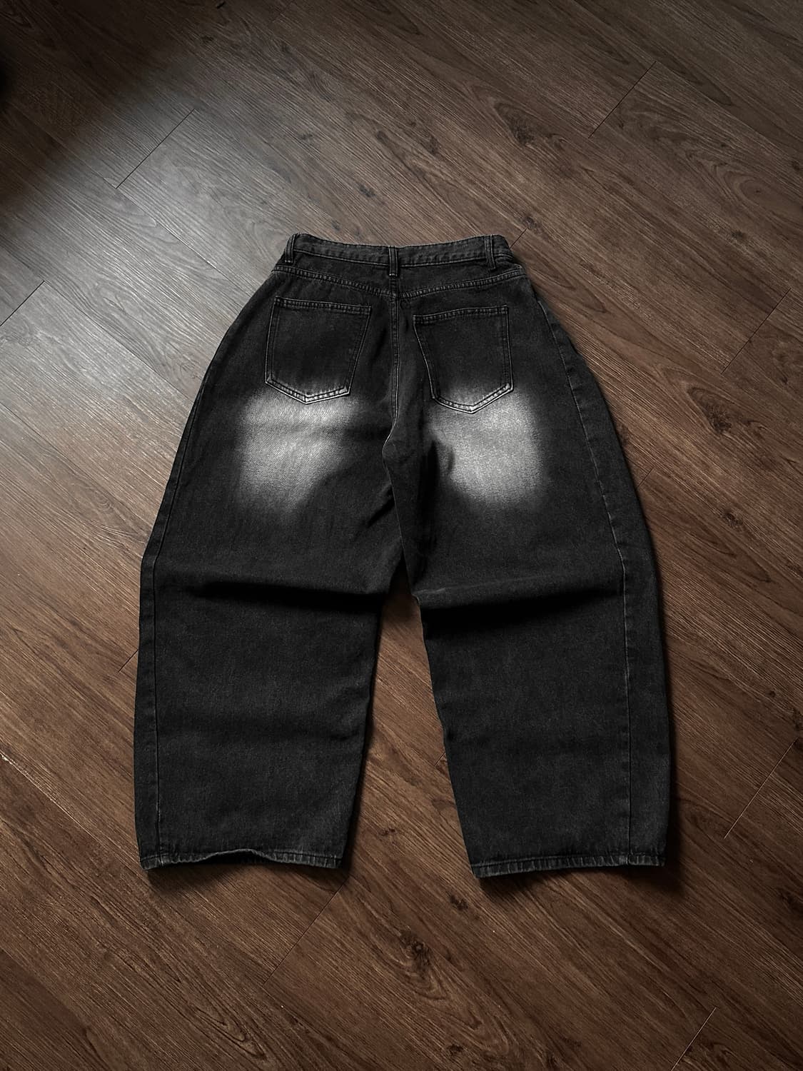 S - Bin 배기 와이드 워시드 진 상품이미지8