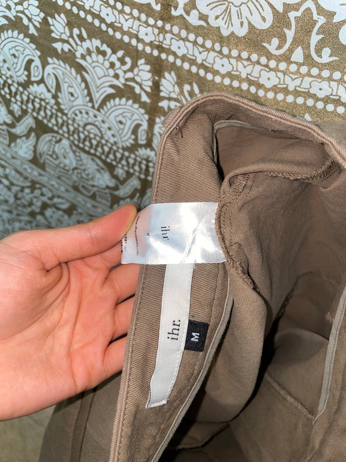 ihr 턱 코튼 스커트  상품이미지7