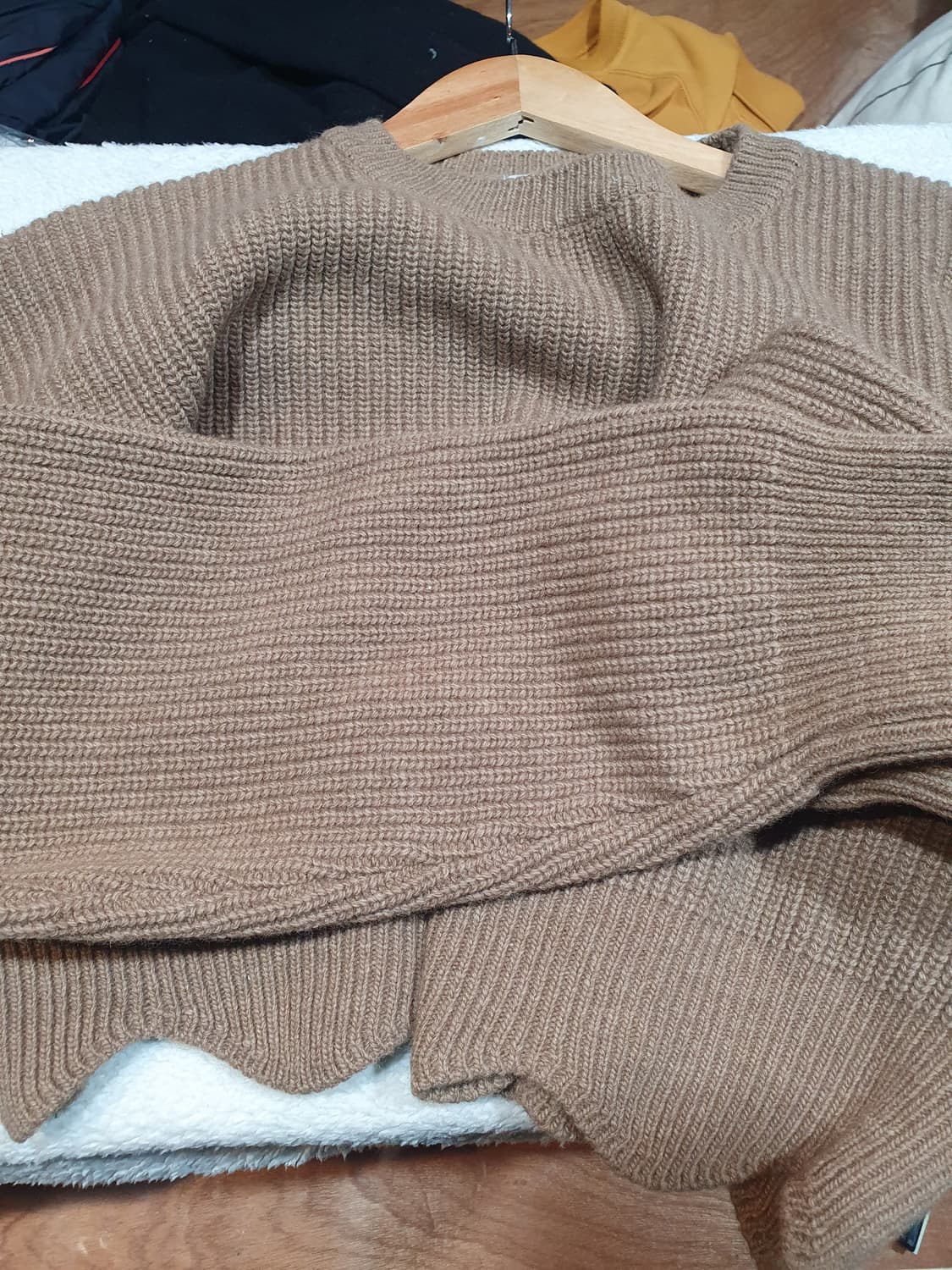 10cc 브라운 크롭 니트 스웨터 xl 사이즈 2200317 상품이미지7