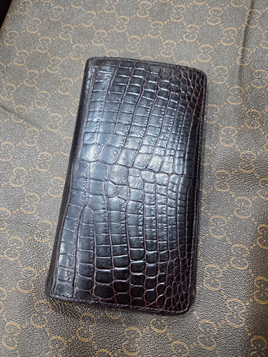 콴펜 악어 장지갑 상품이미지1