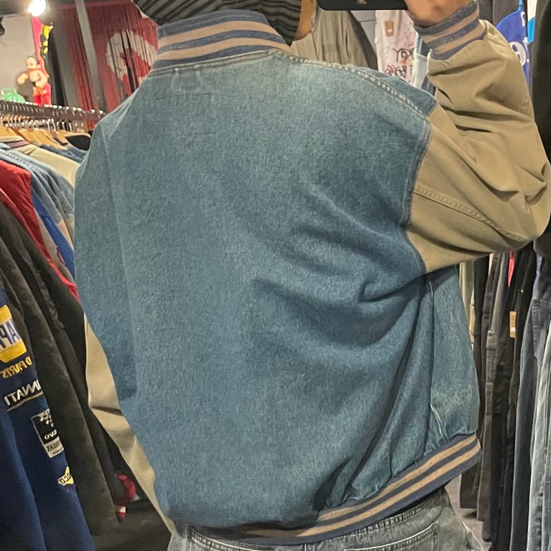 [IM] Tri-Mountain 바시티 자켓 중청 상품이미지4