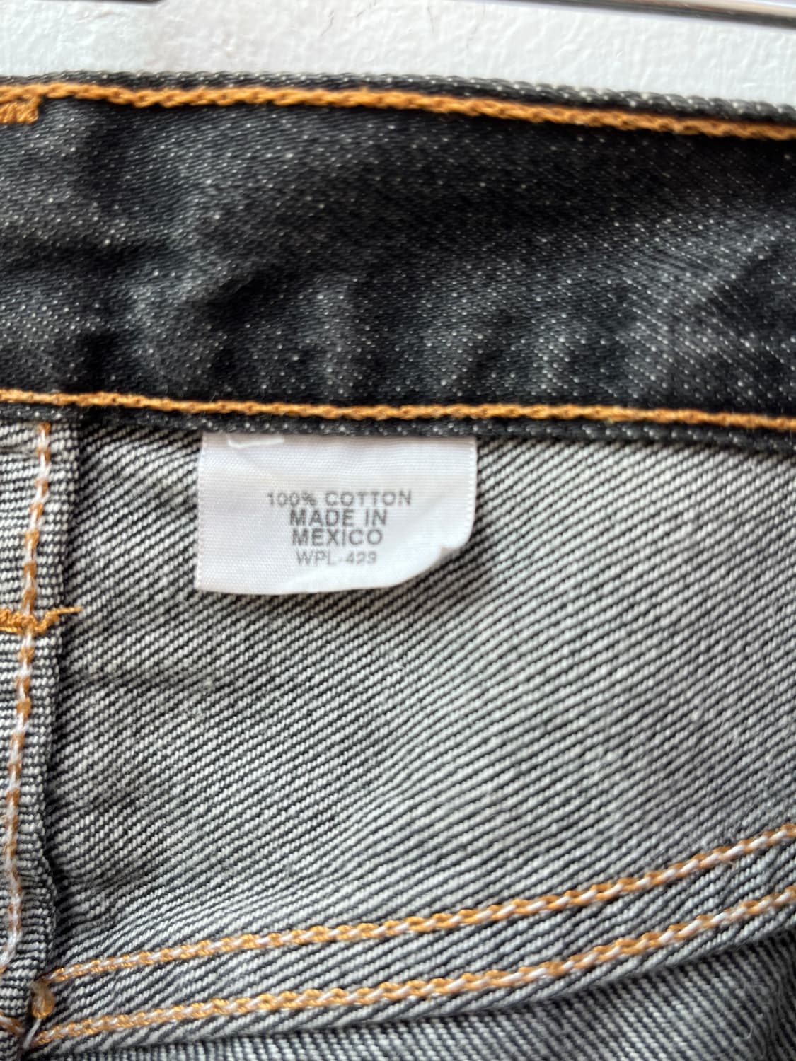 Levis 501 블랙 데님 팬츠 W34 상품이미지7
