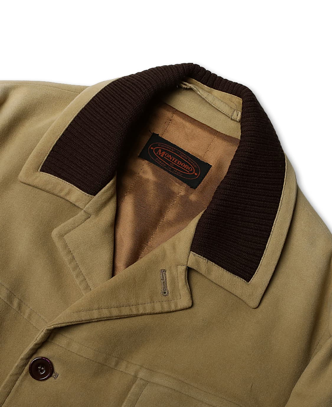 몬테도로 [Montedoro] 베이지 몰스킨 필드 자켓 상품이미지2