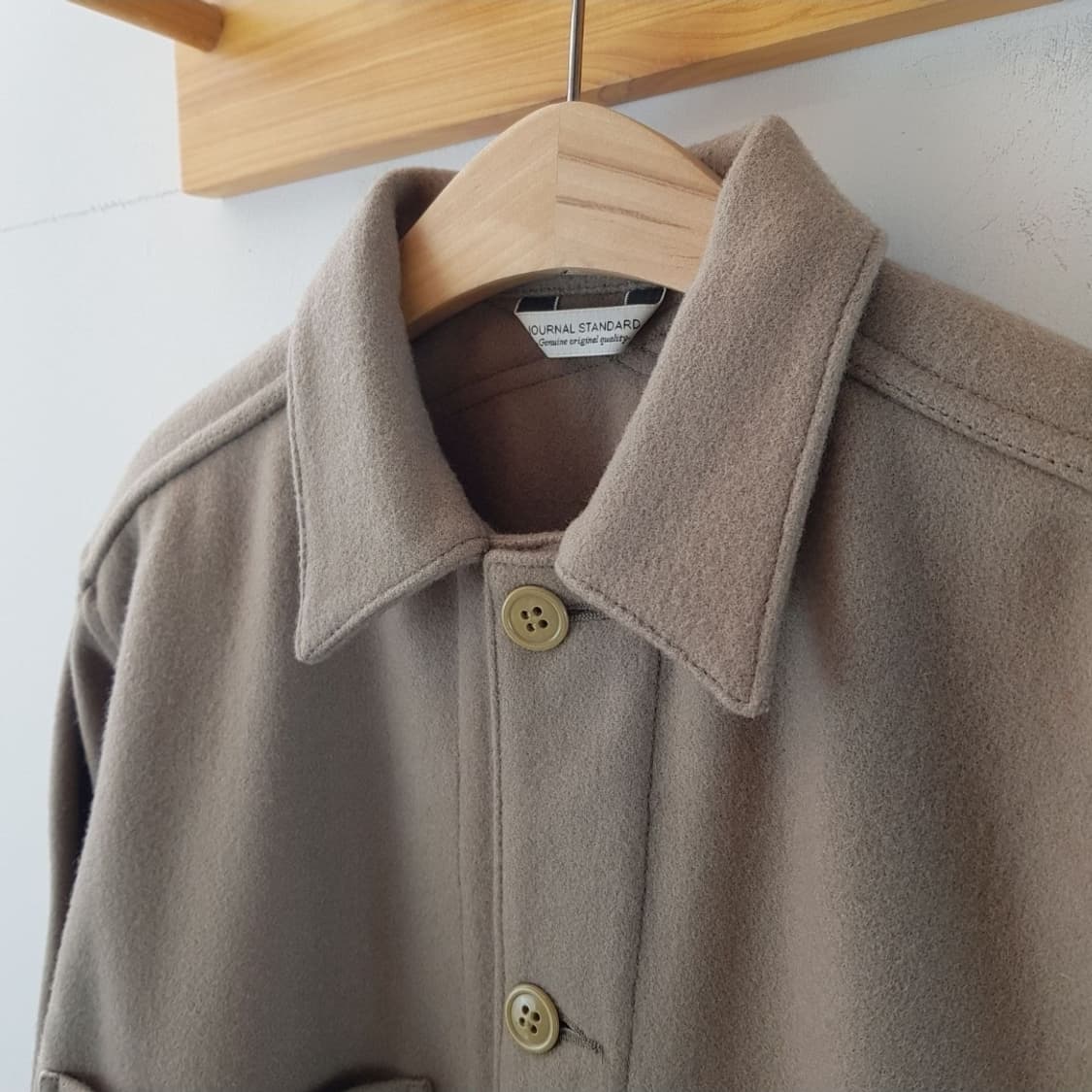 저널 스탠다드 울 CPO 셔츠 자켓 상품이미지2