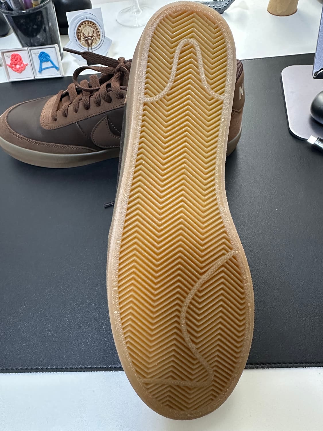 나이키 킬샷2 레더 바로크브라운 상품이미지5