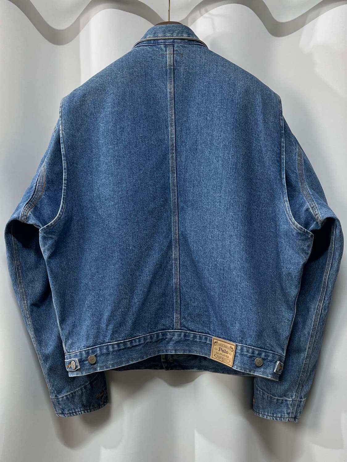 90's 폴로 랄프로렌 usa 덩가리 데님 트러커자켓 상품이미지2