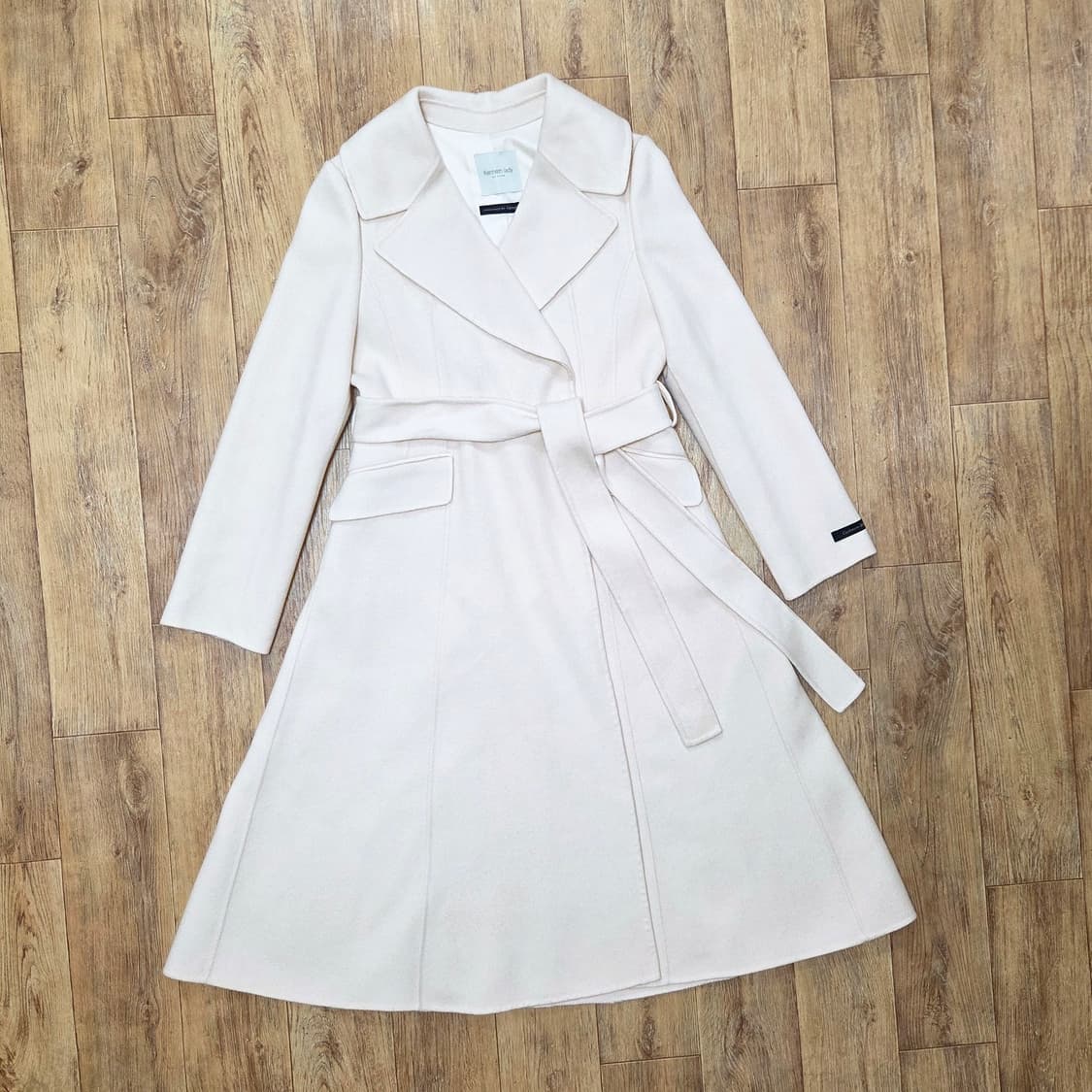 케네스레이디(kenneth lady) 캐시울 플레어코트 55-66 상품이미지5