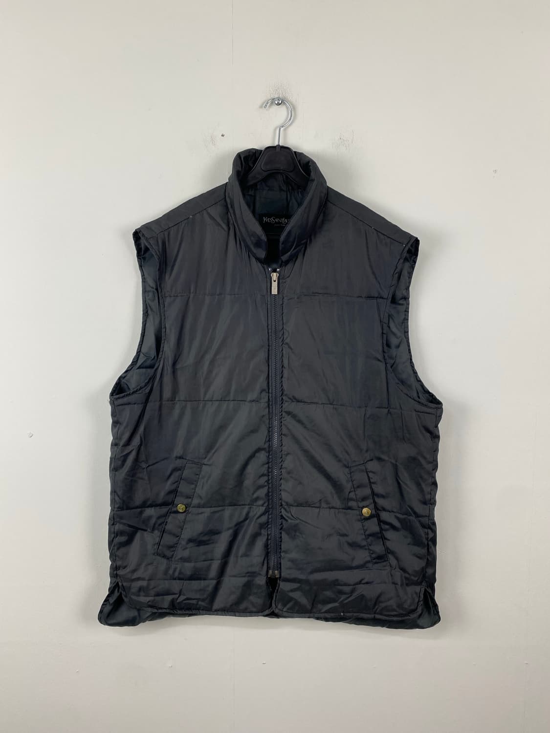 입생로랑 YSL 딥그린 조끼패딩 베스트 M <557> 상품이미지1