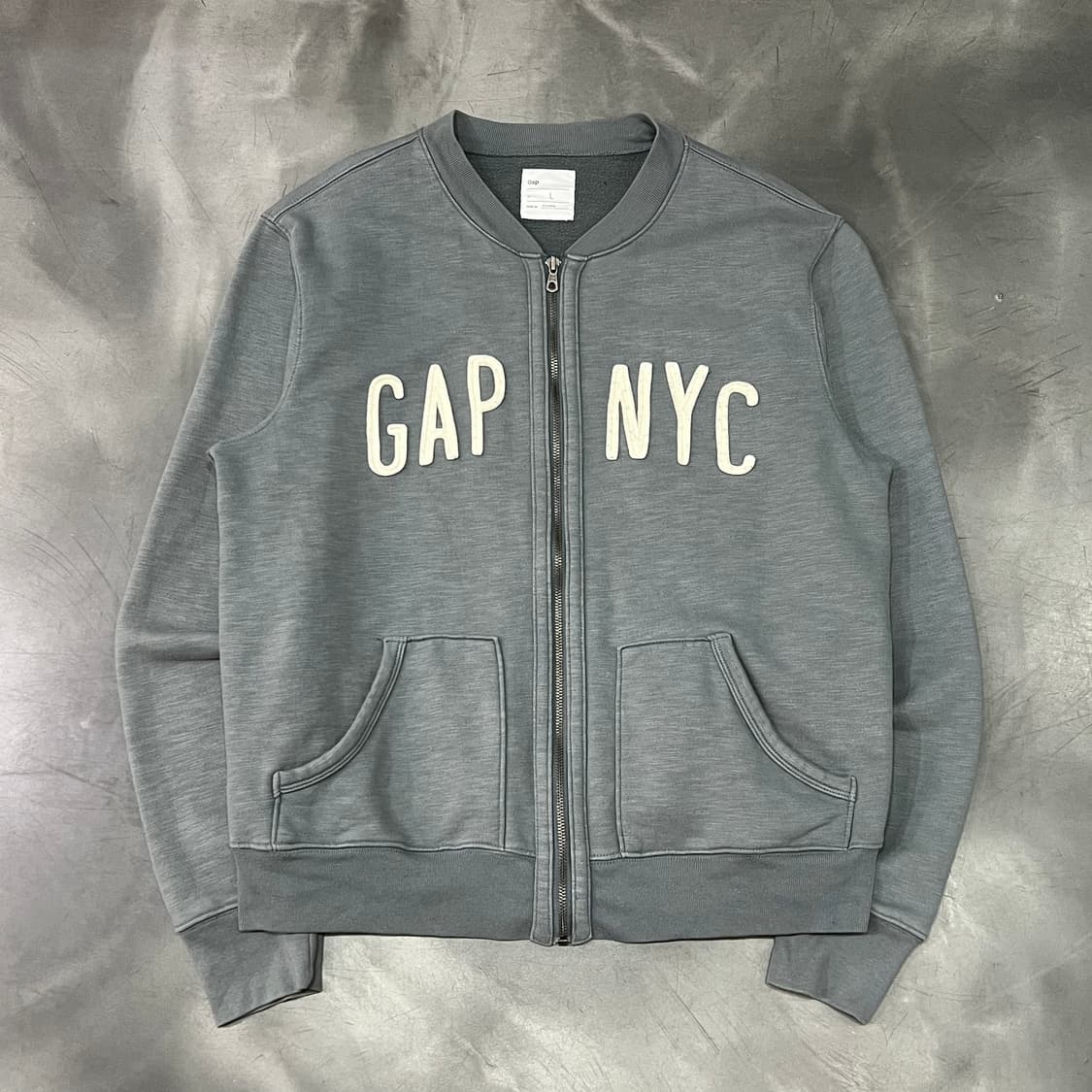  갭 로고 패치 집업 자켓 y15152 상품이미지1
