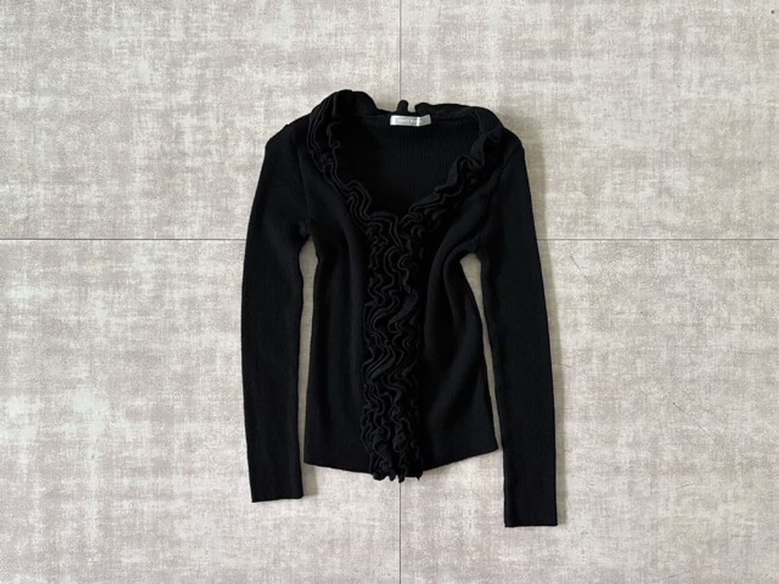 ruffle knit 상품이미지1