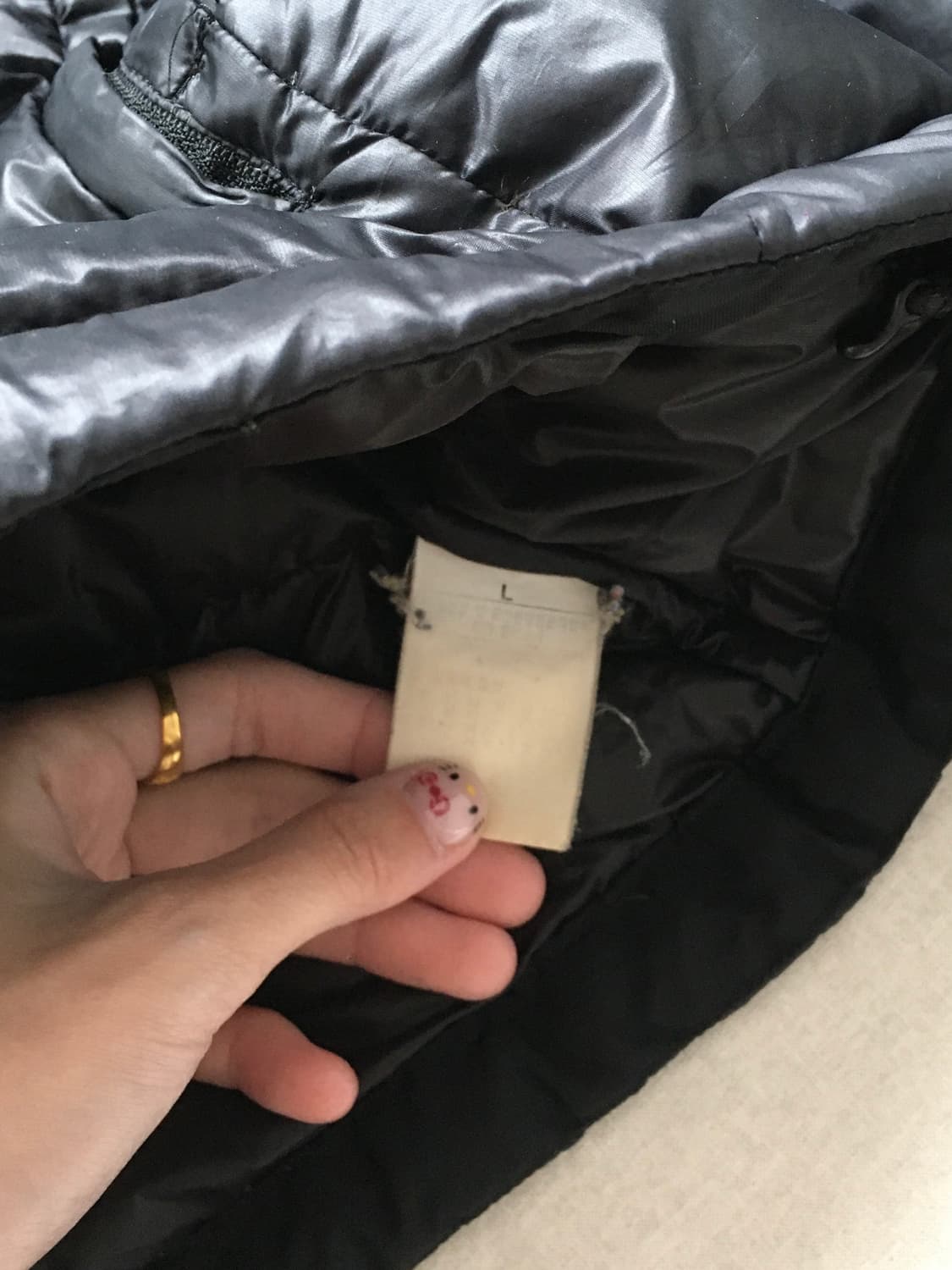 노스페이스 가슴로고 눕시패딩 상품이미지5