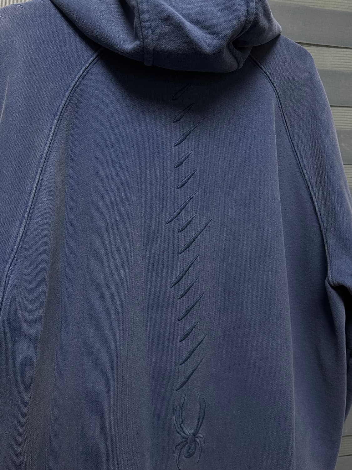 스파이더 네이비 후드집업 xxl 상품이미지2