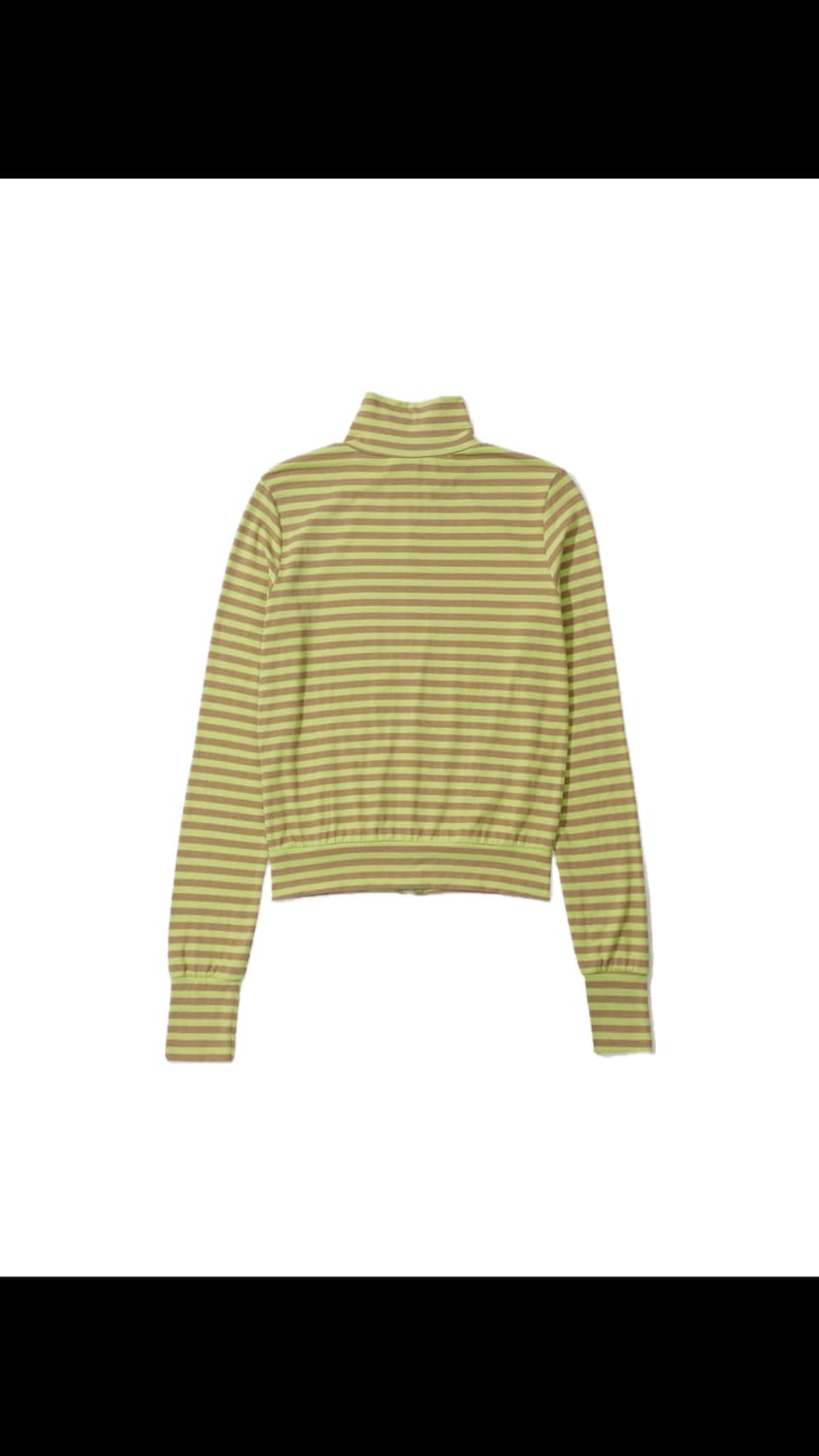 SCULPTOR 스컬프터 스트라이프 져지 라임 S size 상품이미지3