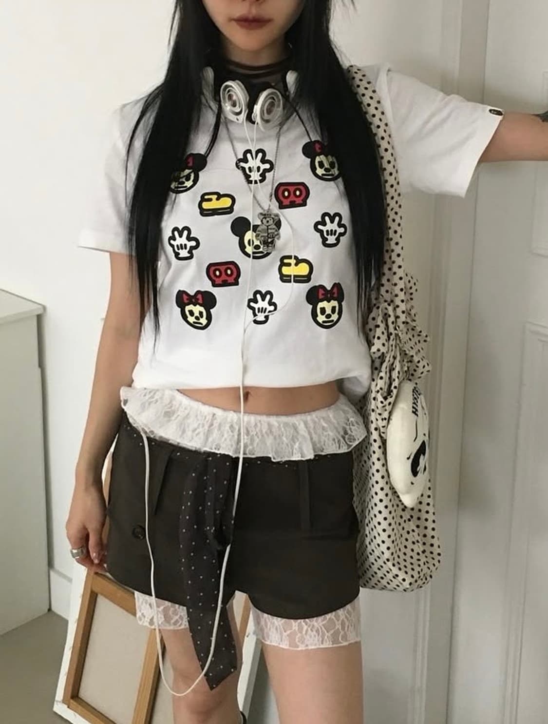 베이프 디즈니 콜라보 티셔츠 상품이미지2