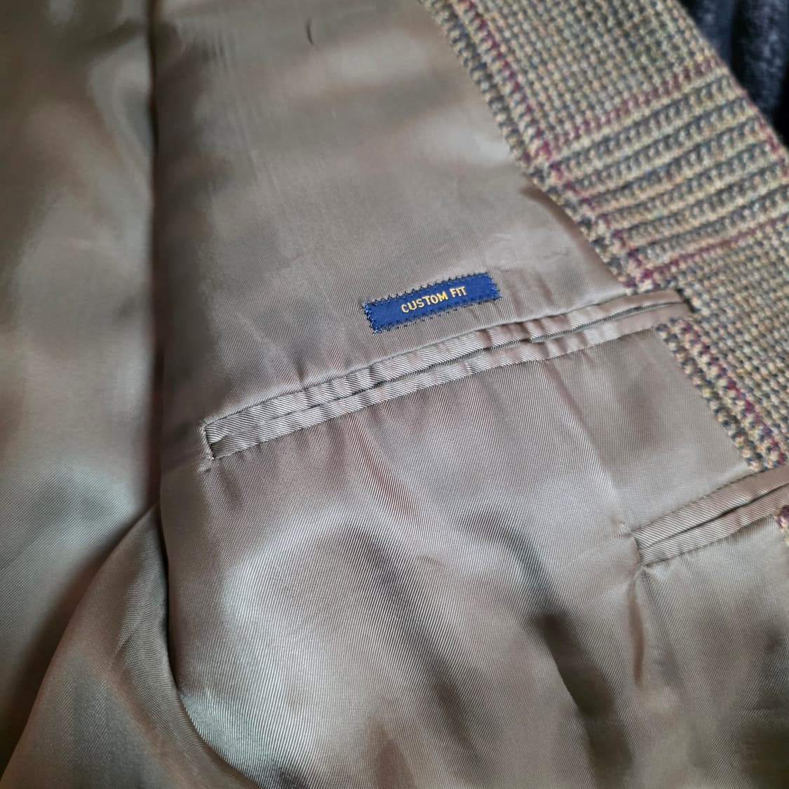 폴로 브라운 트위드 자켓 44R 상품이미지4