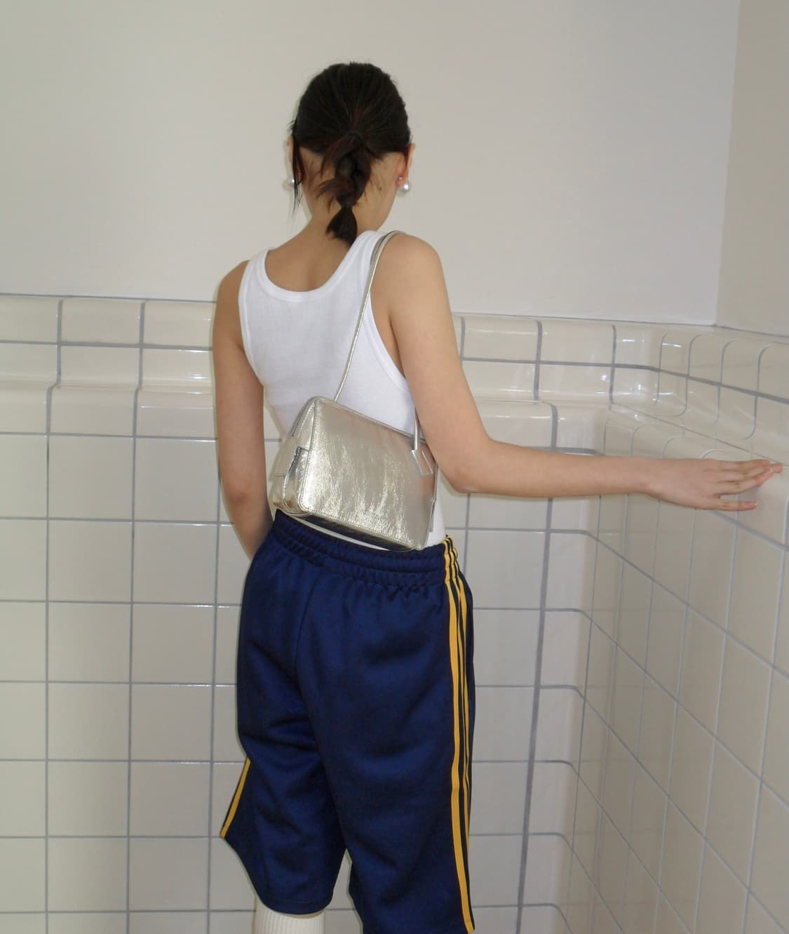 [Ponytail] mia club bag(silver) 미아클럽백 상품이미지2