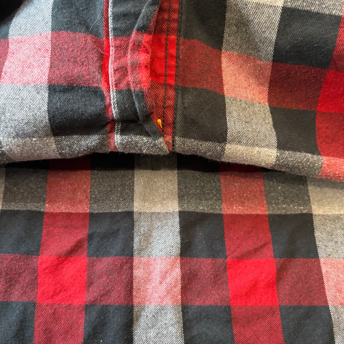 칼하트 오리지널 해비 코튼 체크 긴팔 셔츠  상품이미지9