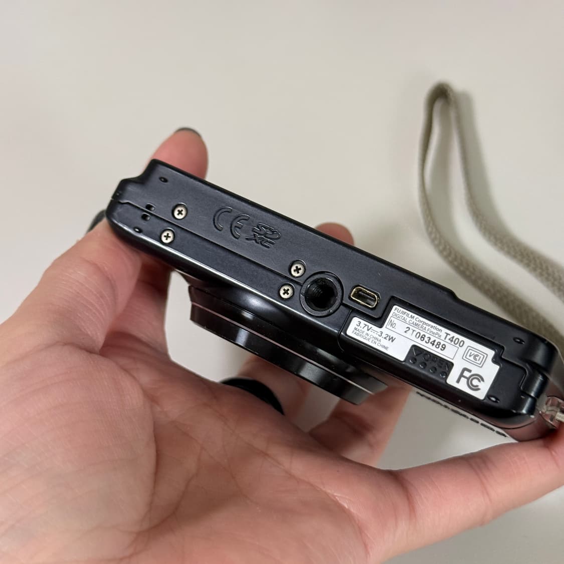 후지필름 파인픽스 T400 빈티지 디카 디지털카메라 블랙 상품이미지7