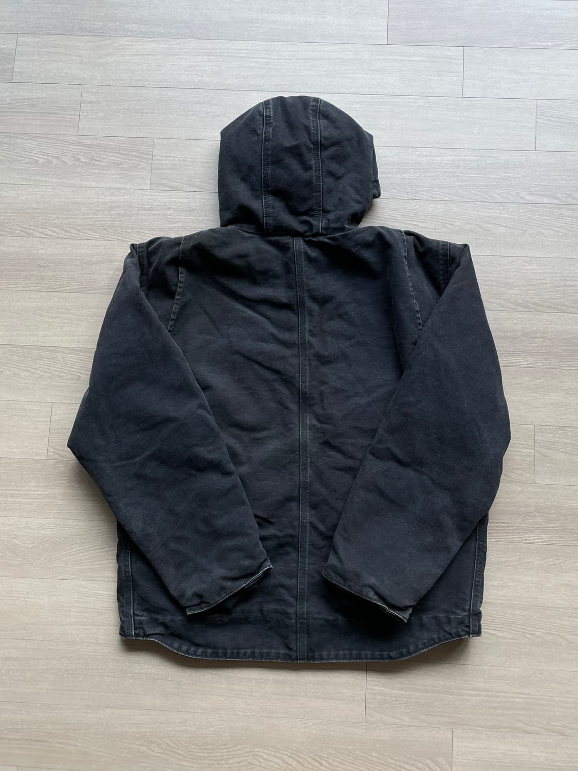 칼하트 시에라 J141 blk 디트로이트 후드 상품이미지2