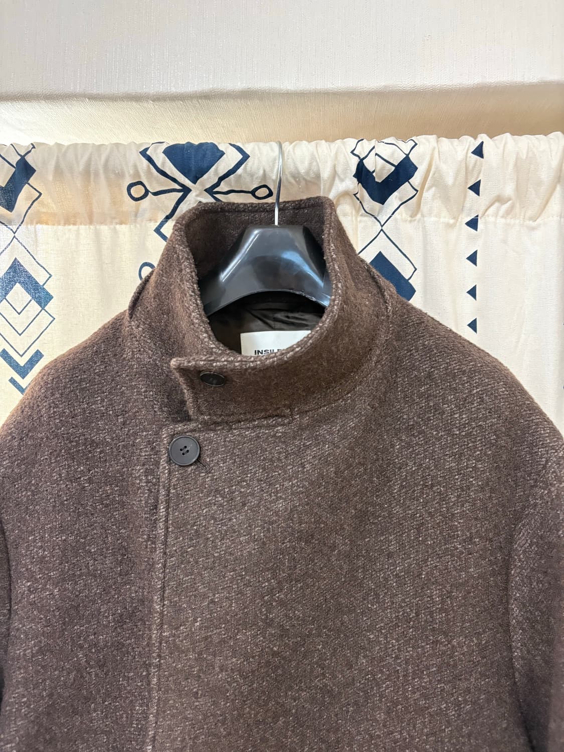 인사일런스 / 오버사이즈 하이넥 코트 상품이미지8