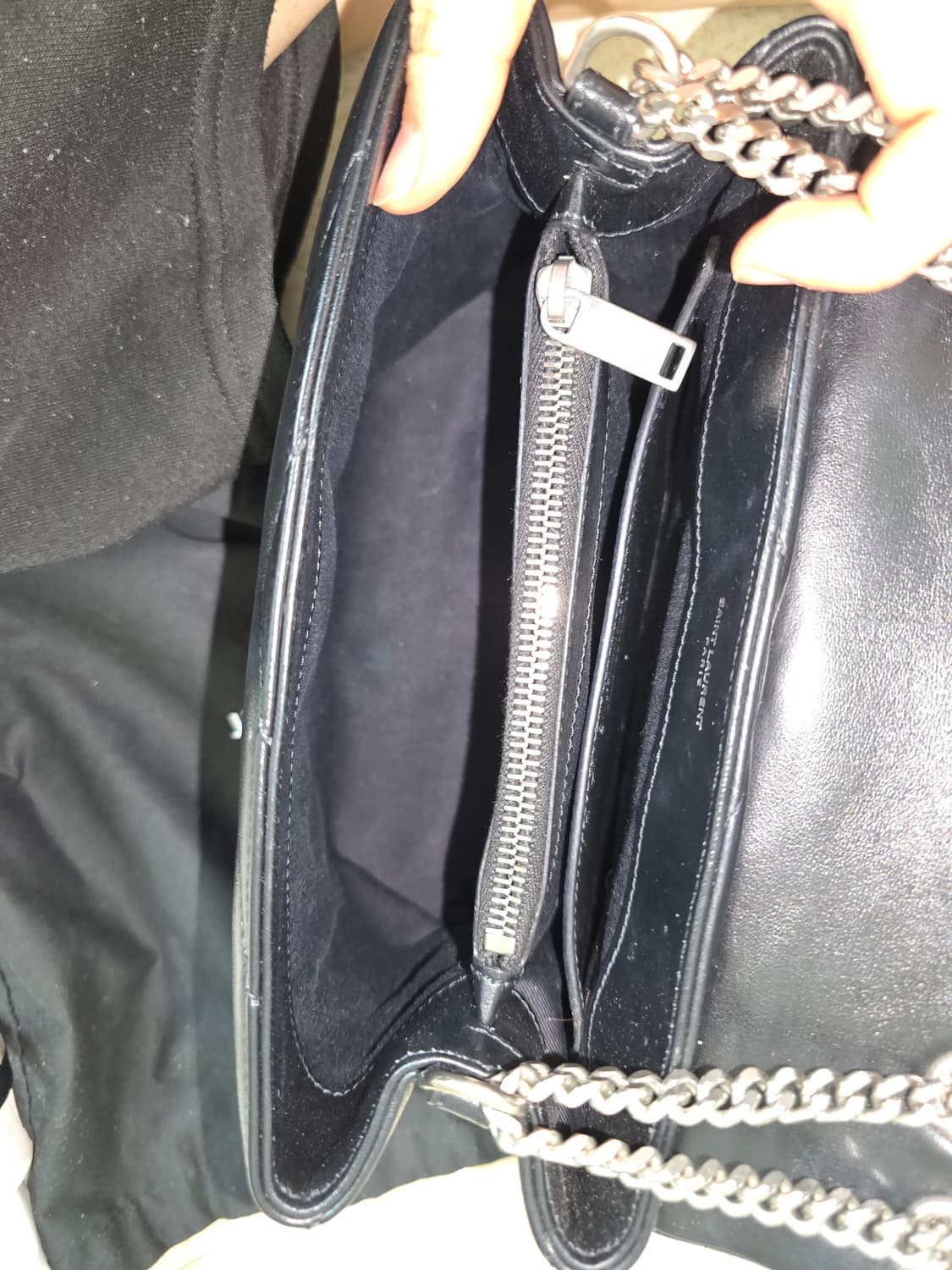 생로랑 루루백 스몰사이즈 은장 상품이미지8