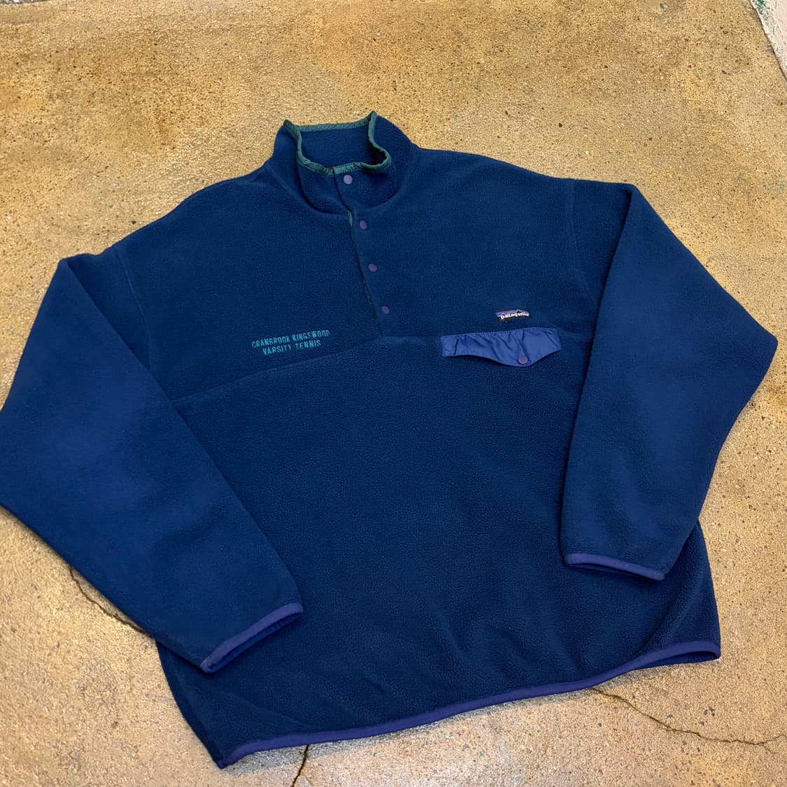 00s USA 빈티지 파타고니아 신칠라 아이스하키 플리스 후리스 집업 상품이미지2