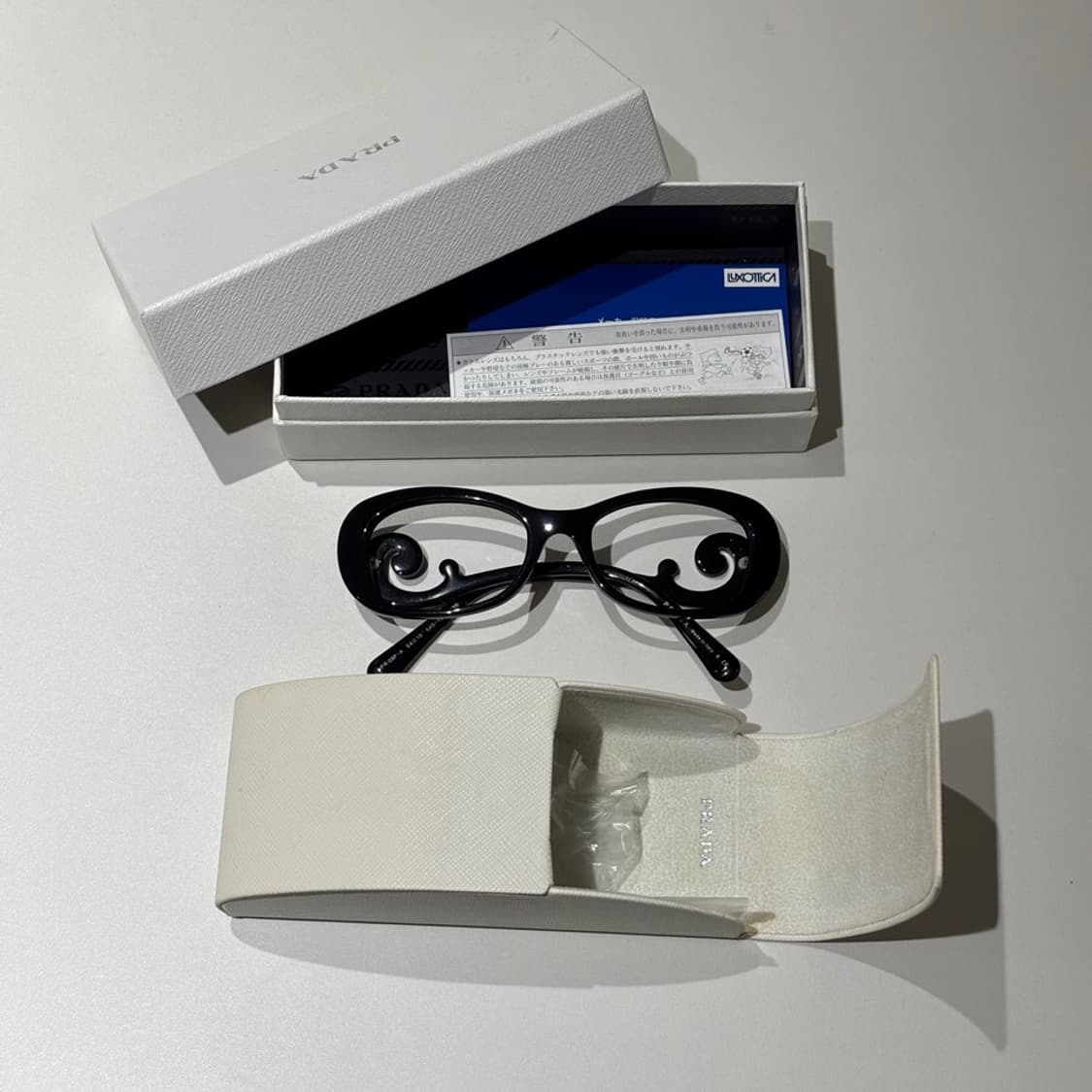 프라다 캣아이 바로크 안경 상품이미지5