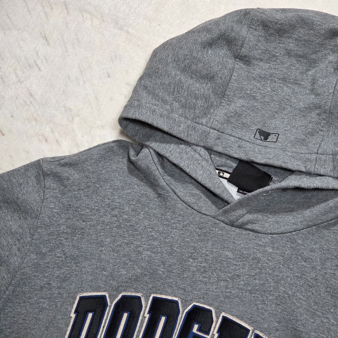 MLB 다저스 그레이 후드티 상품이미지2