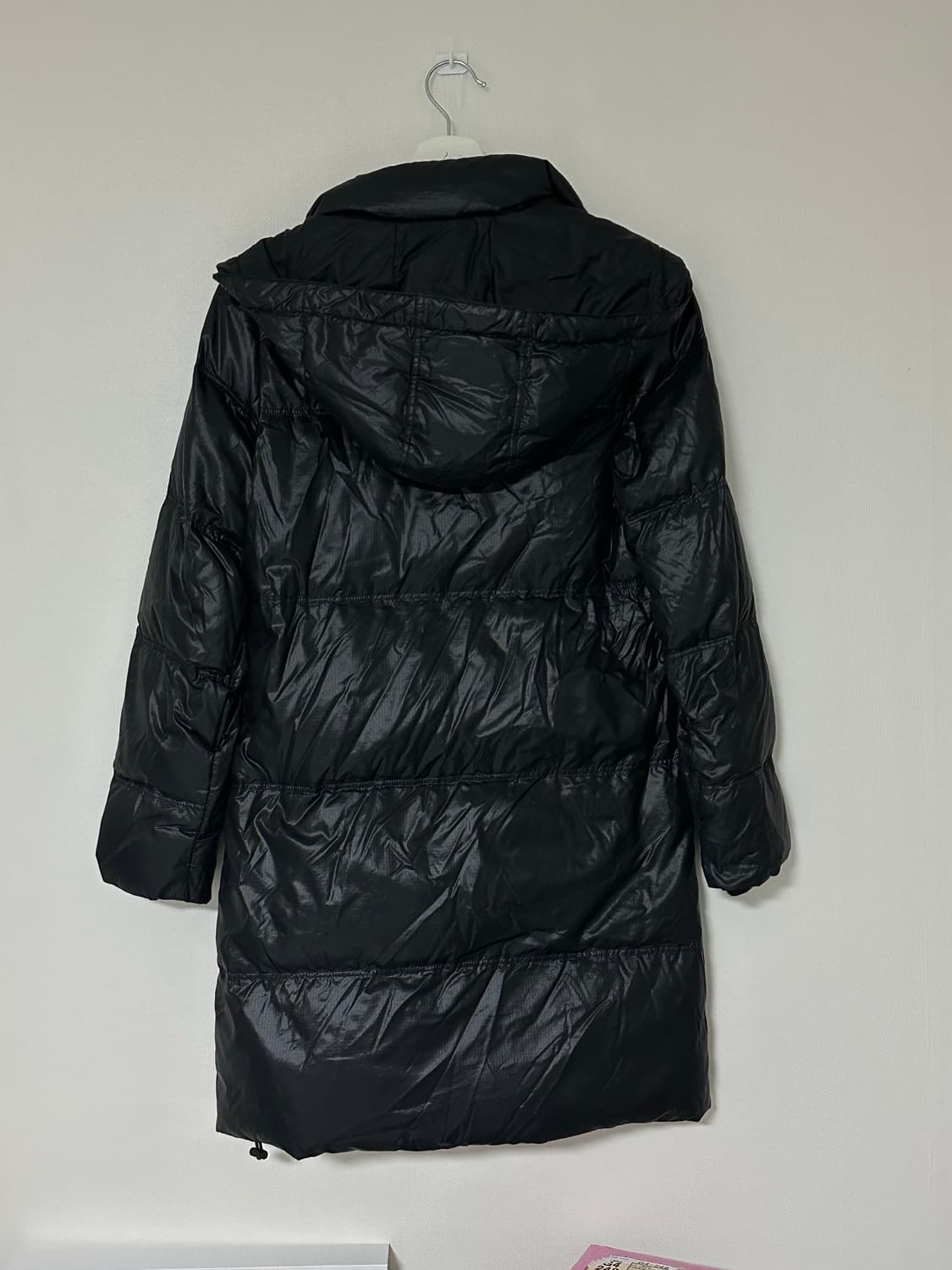 라코스테 블랙 롱패딩 40사이즈(M) 상품이미지4