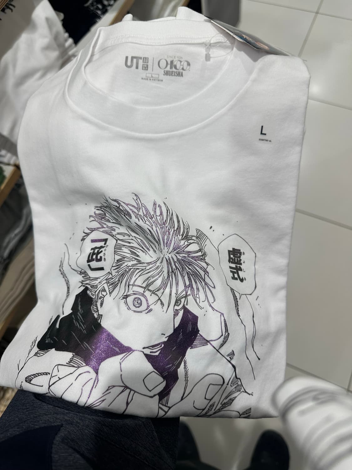 [L] 유니클로 UT 주술회전 반팔티 상품이미지4