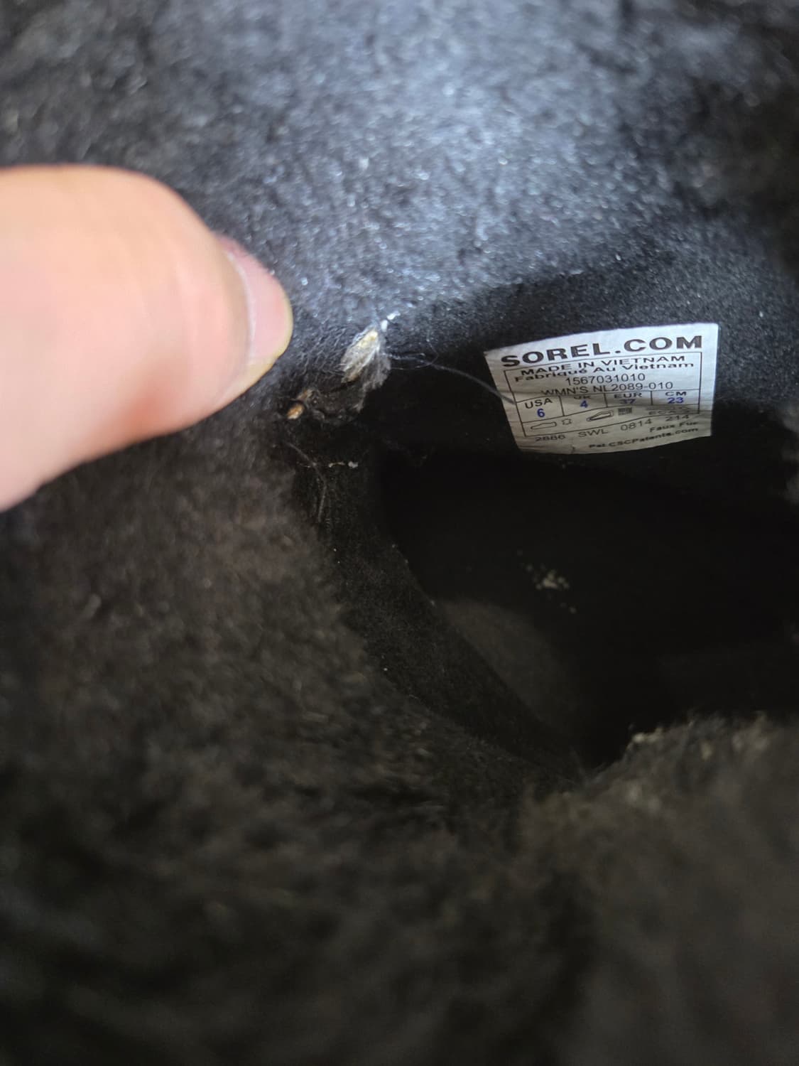 소렐 퍼 부츠 230 상품이미지8