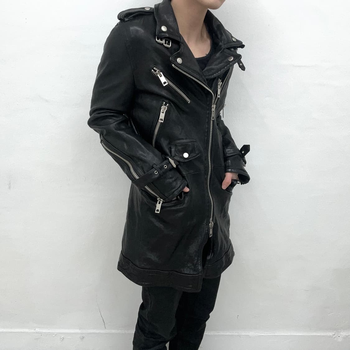 Sheep leather coat jacket  상품이미지2