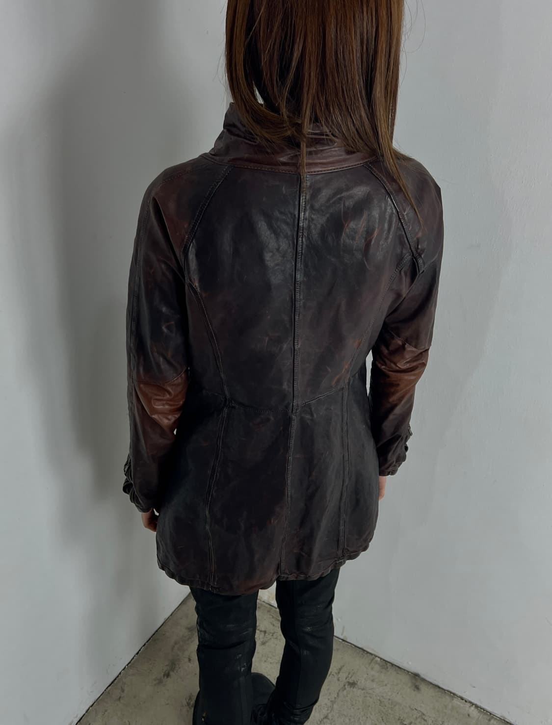 조르지오 브라토 (Giorgio Brato) 레더 코트 상품이미지4