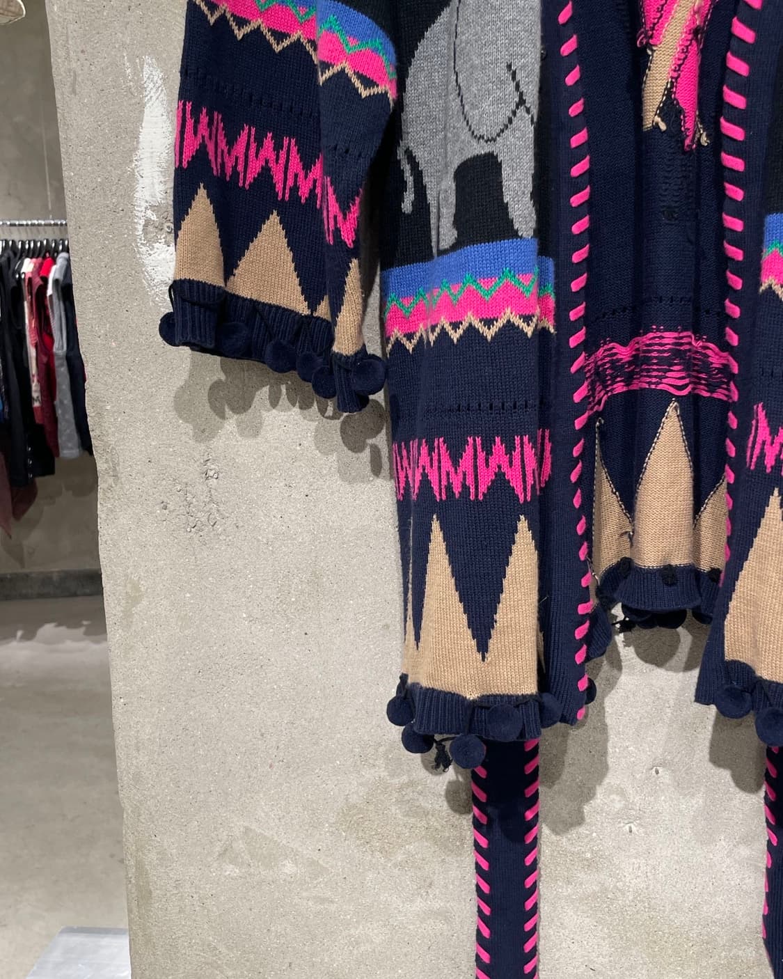 뮤베일 믹스 앨리펀트 캑투스 멕시칸 가디건 상품이미지4