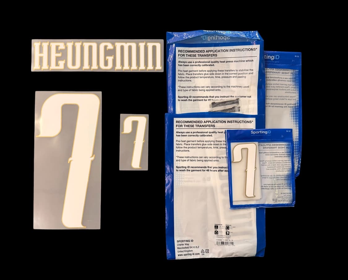2026년 월드컵 대한민국 네임셋 영국Sporting iD 네임셋  상품이미지1