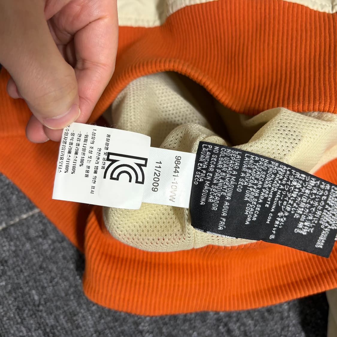 할리 데이비슨 배색 나일론 자켓 상품이미지6