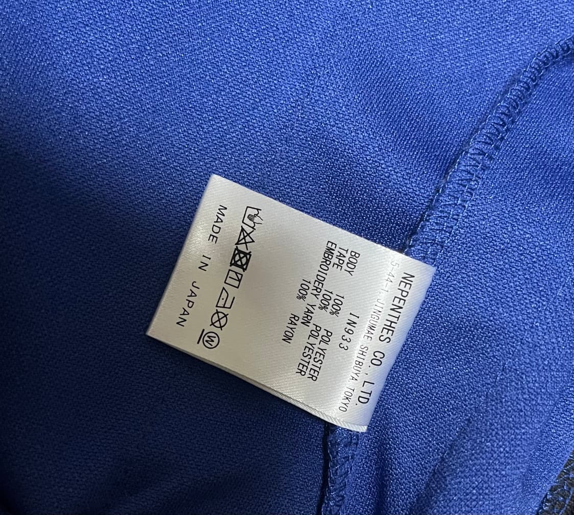 니들스 트랙자켓 s 로얄블루 상품이미지2