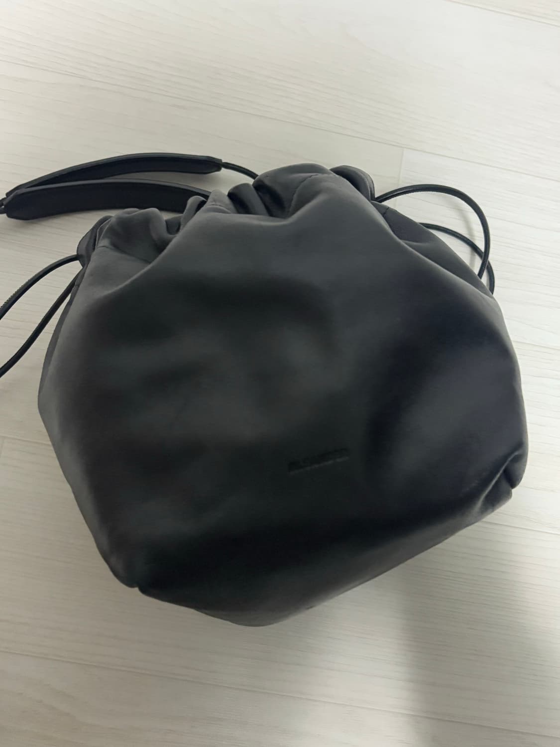 질샌더 덤플링숄더백 블랙 상품이미지2