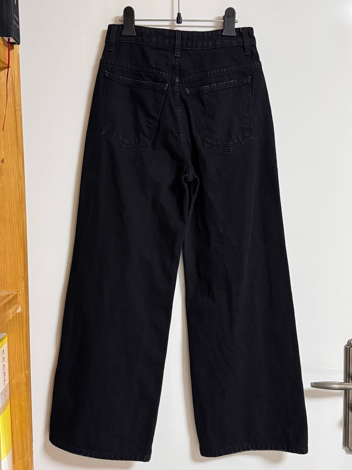 KHAITE Ella 블랙 와이드 데님 25 상품이미지4