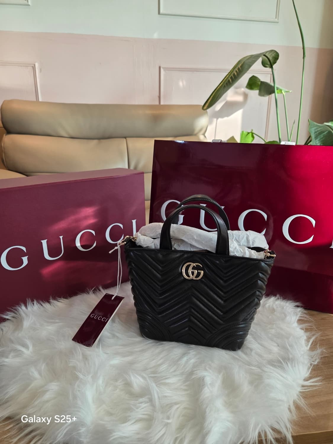 GG 마몬트 미니 토트백 블랙 미개봉 새상품 상품이미지2