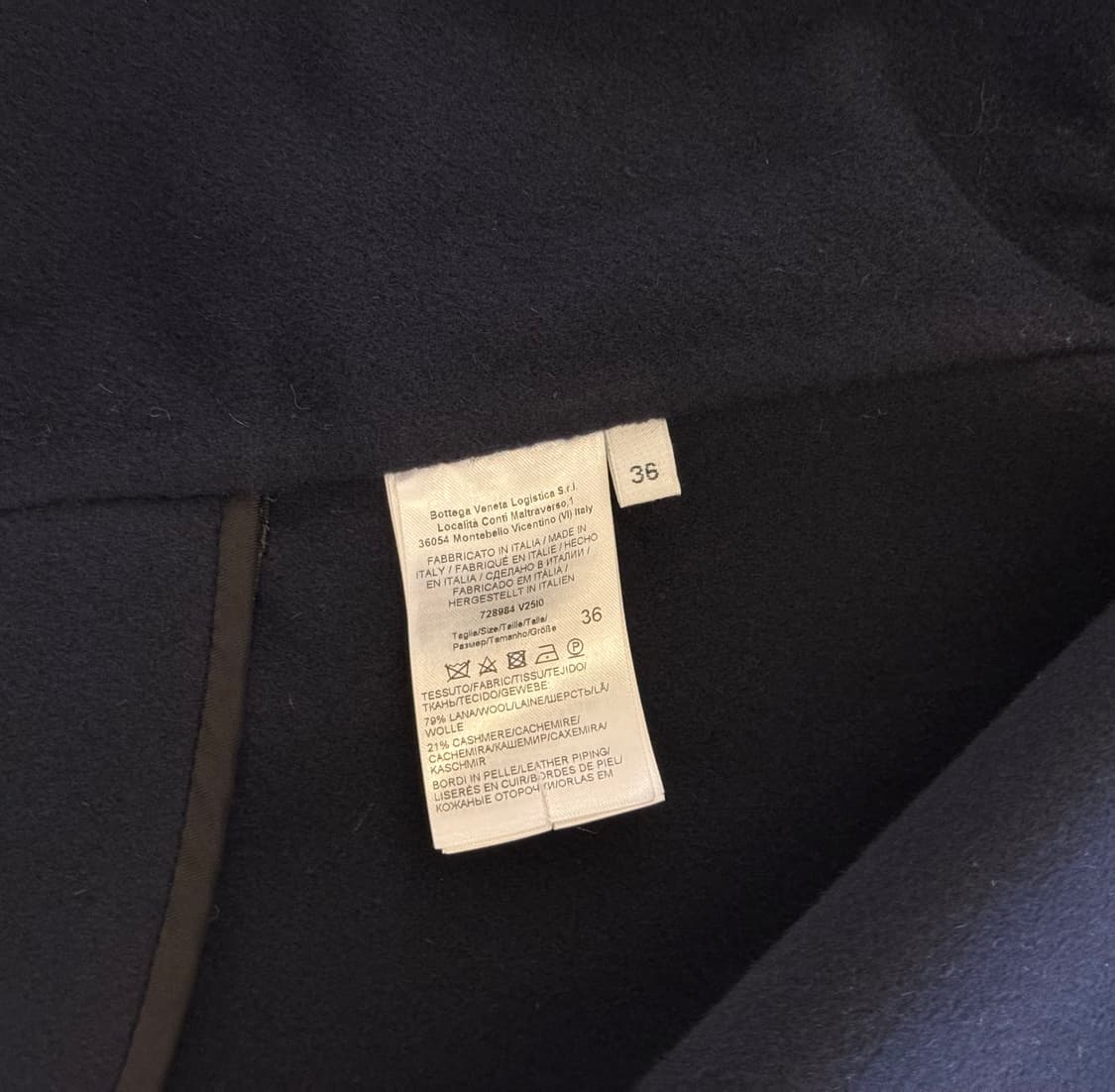 보테가 베네타 후드 코트 미착용 상품이미지4