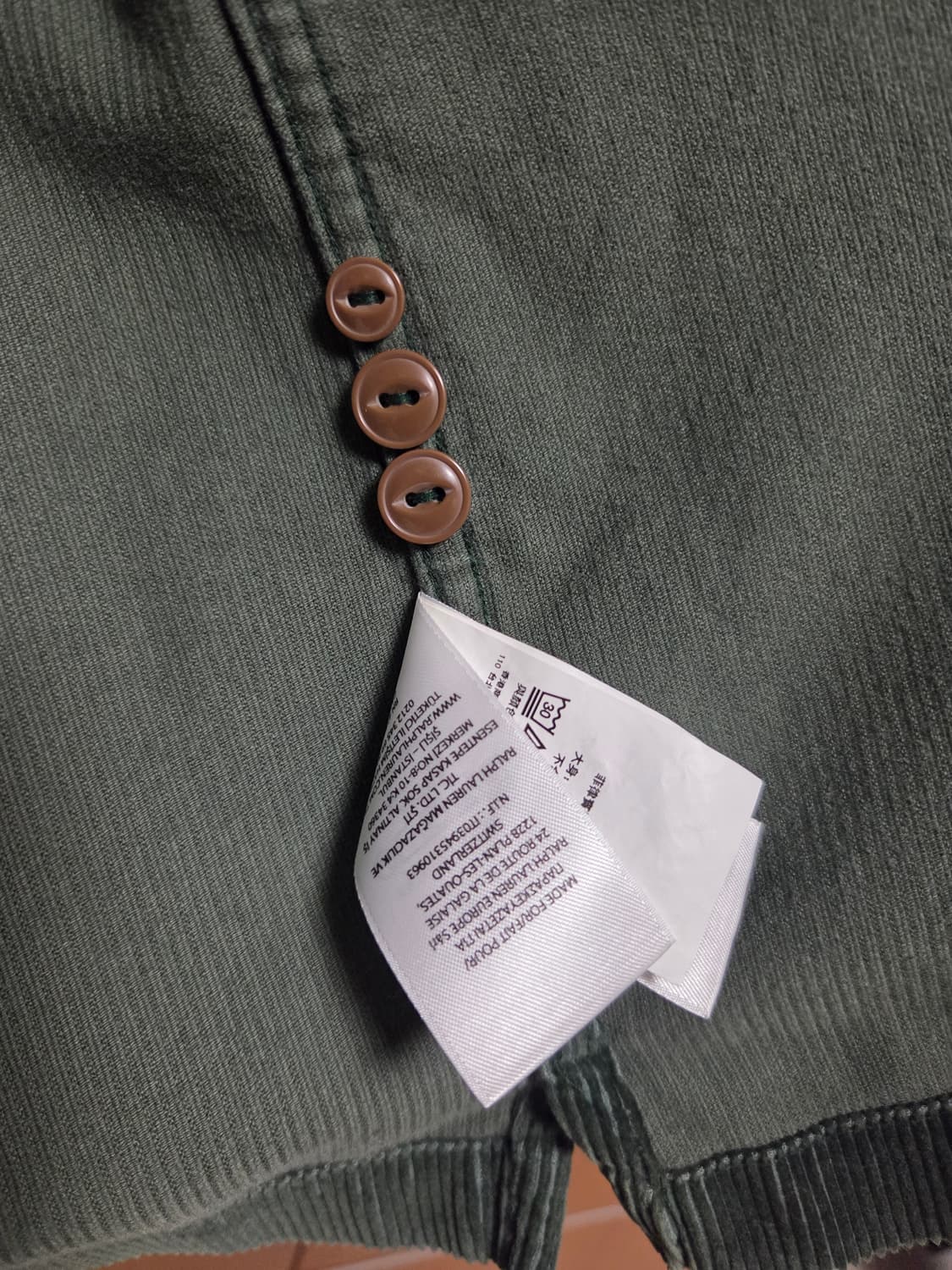 폴로 랄프로렌 코듀로이 셔츠 자켓 ​ 상품이미지6