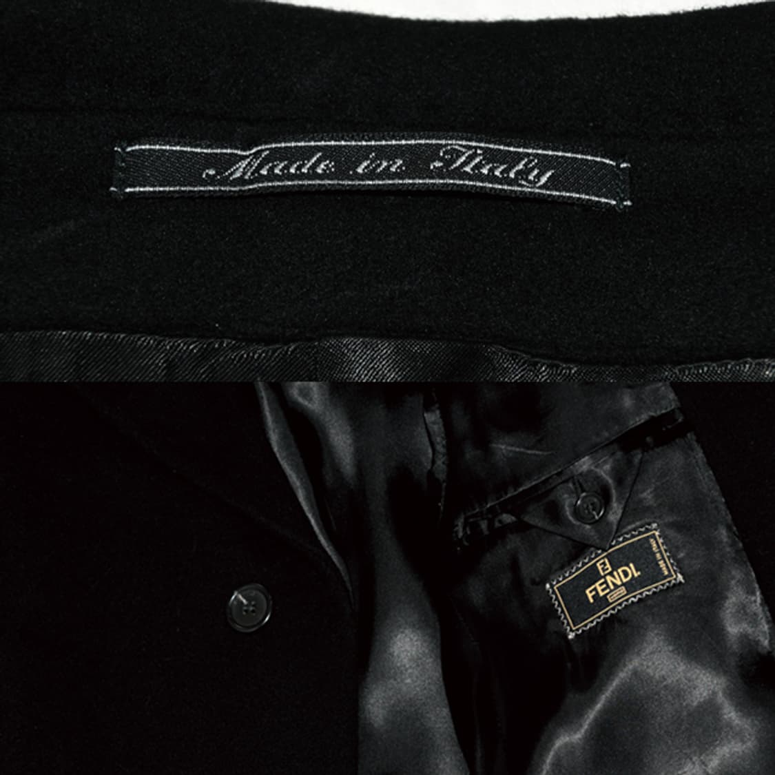 FENDI UOMO 버진울클래식블랙오버코트 상품이미지9