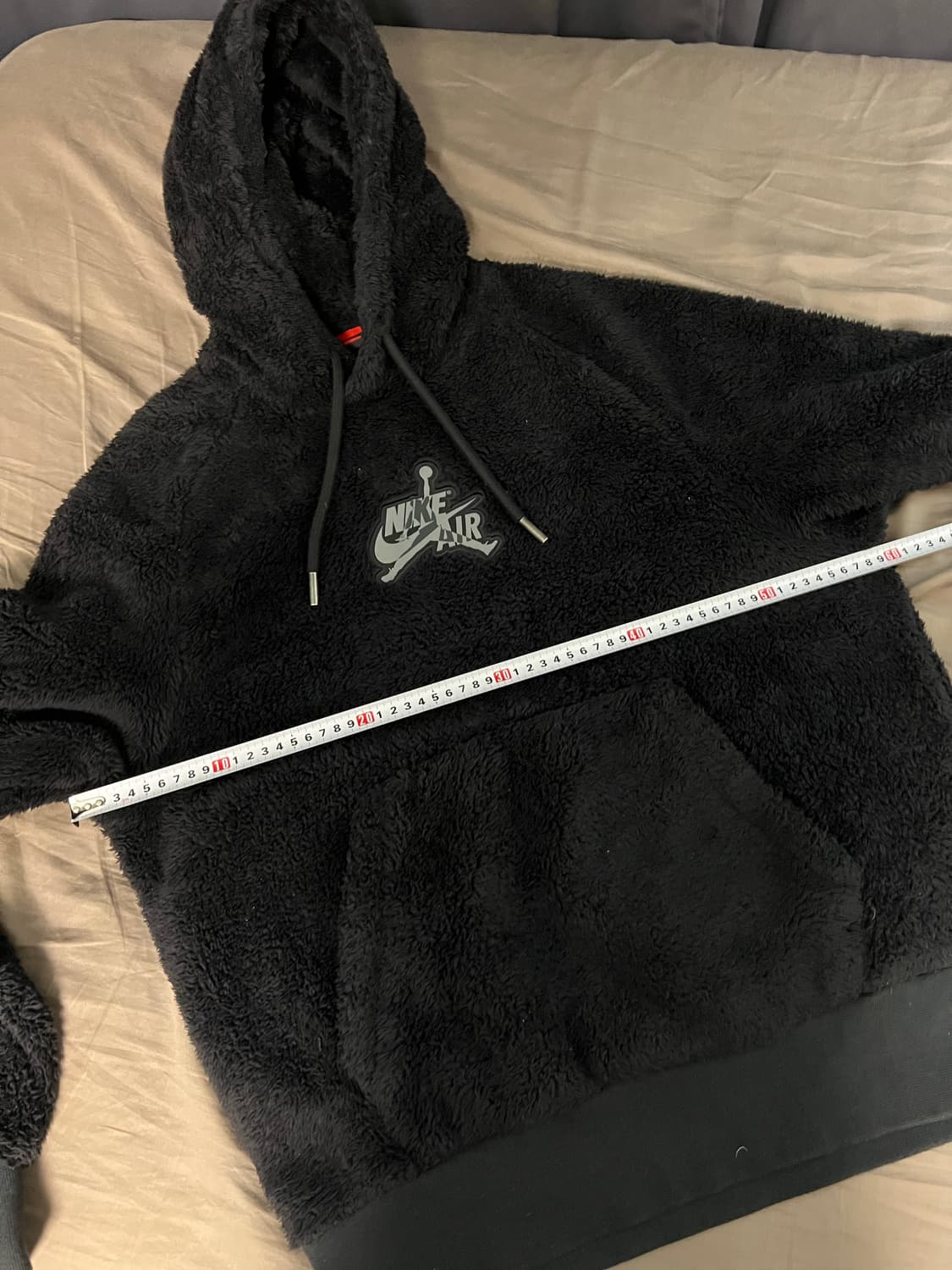 나이키 조던 후리스 후드 검정 M 상품이미지7