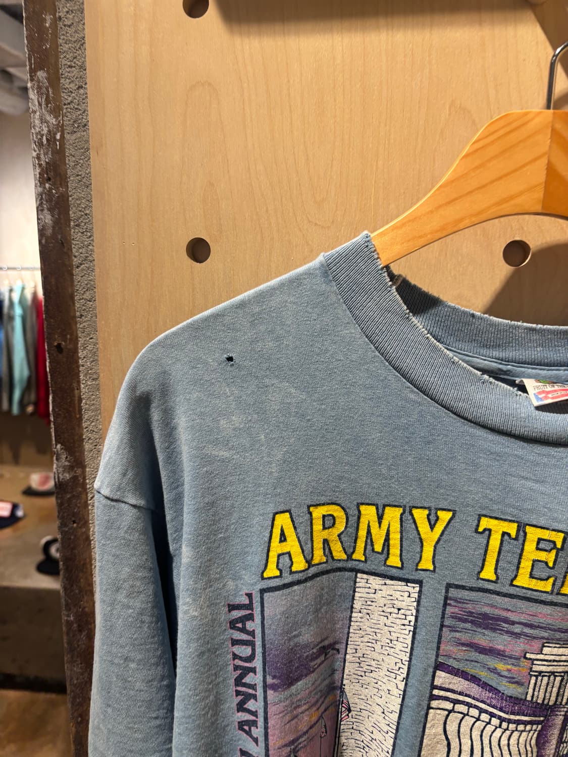 1993’s 아미 텐밀러 마라톤 기념 티셔츠 상품이미지7