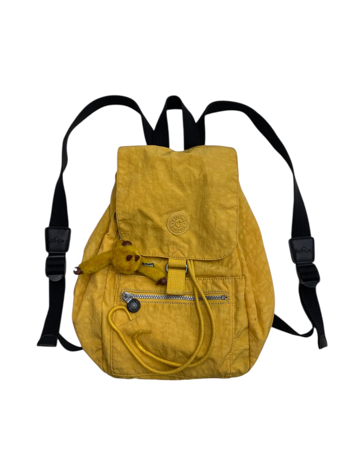 키플링 y2k 옐로우 복조리백팩 상품이미지1