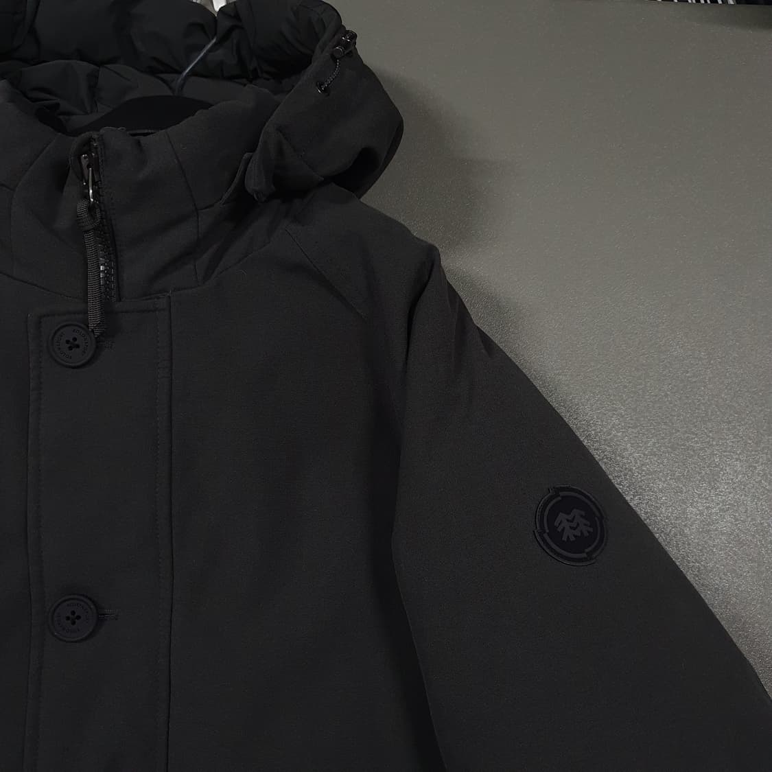 코오롱스포츠 신형 20FW 아웃포켓 구스다운 파카 아웃랜더 패딩 카키 L 상품이미지3